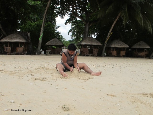 Sand castle - leawalkerblog.com