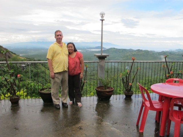 At a restaurant in Otsenta, on our way back to Davao from General Santos City. 