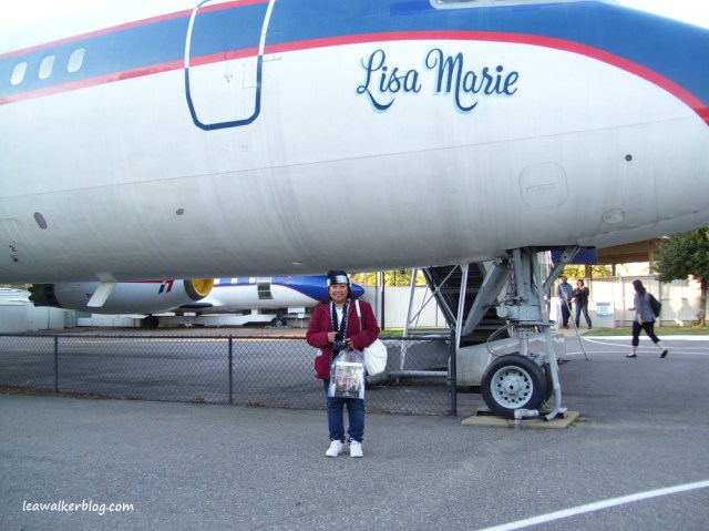 Yours truly with the Lisa Marie...