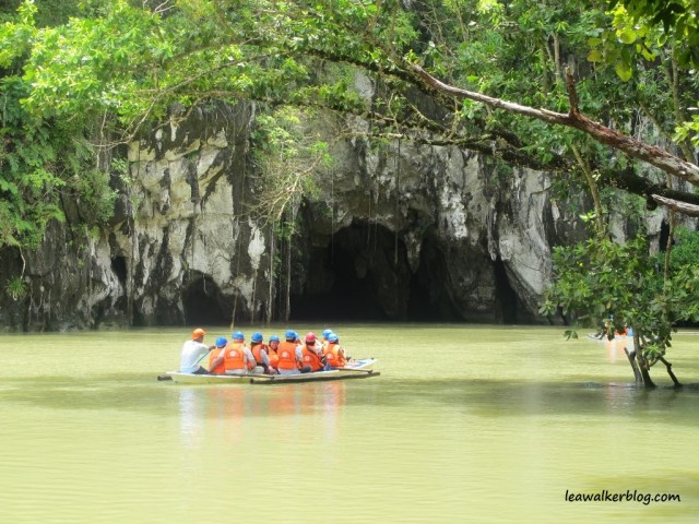 Underground River in Palawan. 