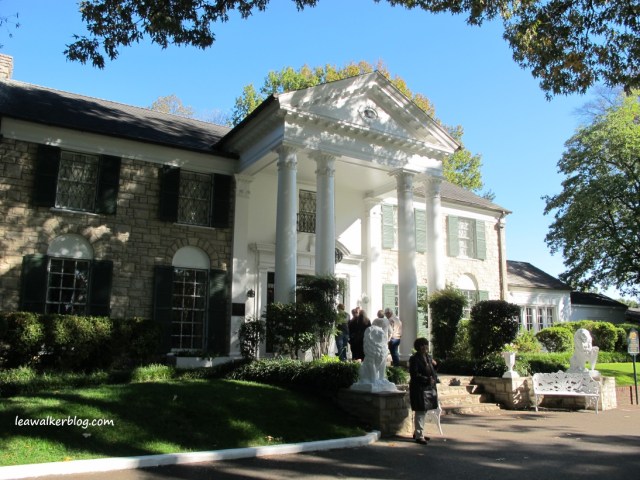 Graceland, the mansion of Elvis Presley.