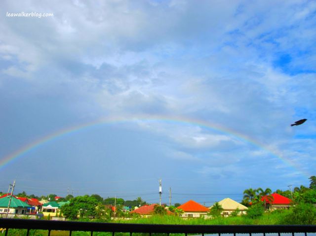 Blue sky , after several cloudy days.. 