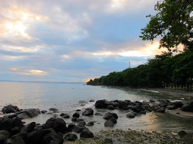 Sunrise at Duka Bay Resort. 