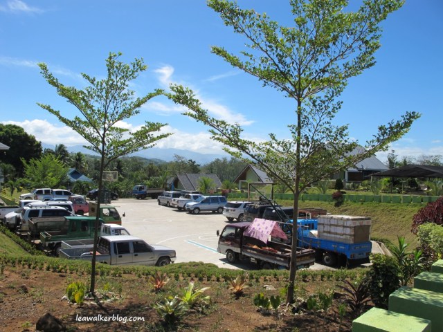 Basketball Court. It served as a parking space when we were there due to the volume of guests. :)