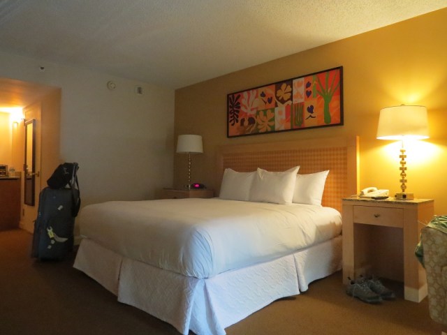 Our room at Hilton Glendale.