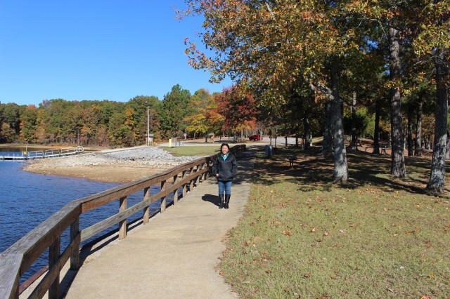 At Bay Springs Lake in Mississippi. 