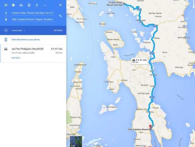 calbayog to sogod